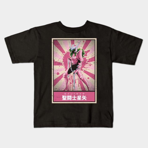 Knights of the Zodiac Saint Seiya Shun di Andromeda Kids T-Shirt by TEEWEB